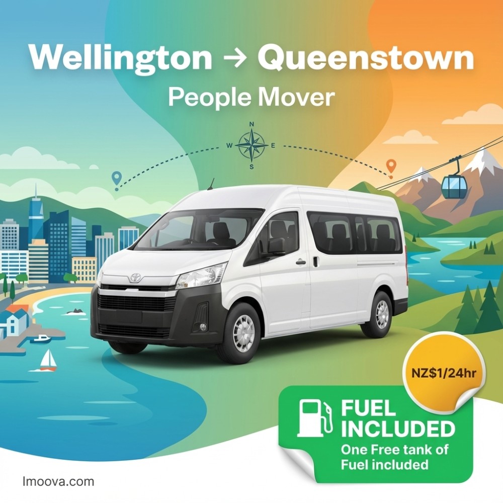 People Mover available for relocation from Wellington to Queenstown