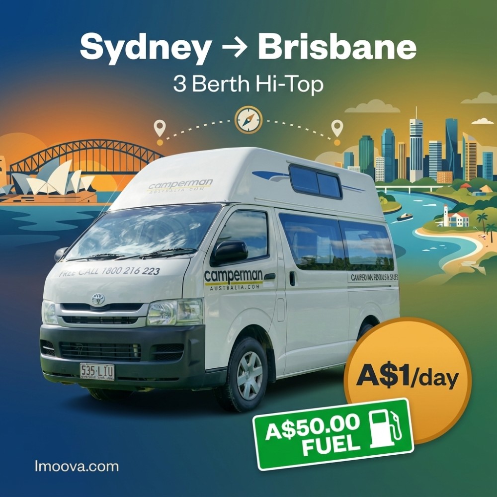 3 Berth Hi-Top available for relocation from Sydney to Brisbane