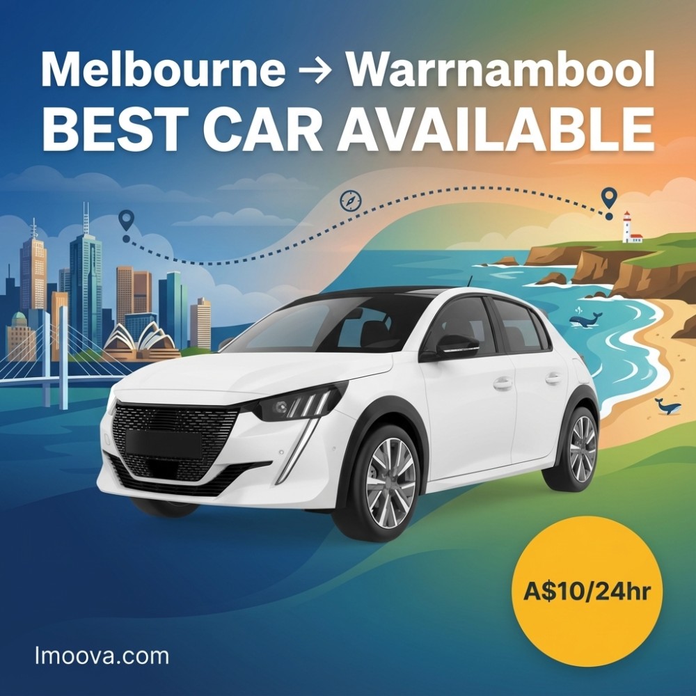 BEST CAR AVAILABLE available for relocation from Melbourne to Warrnambool