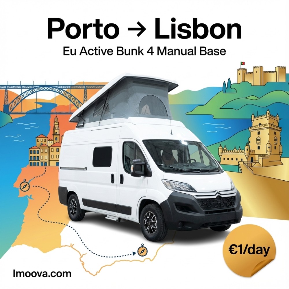 Eu Active Bunk 4 Manual Base available for relocation from Porto to Lisbon