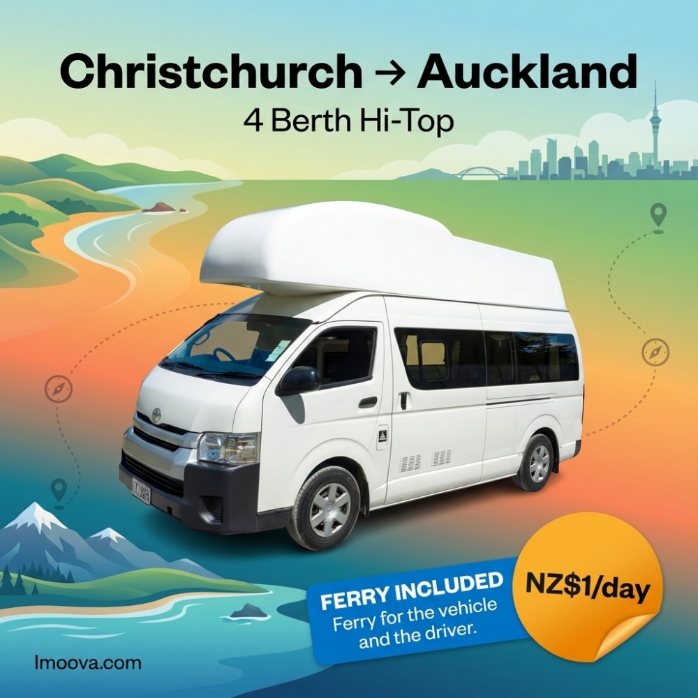4 Berth Hi-Top available for relocation from Christchurch to Auckland