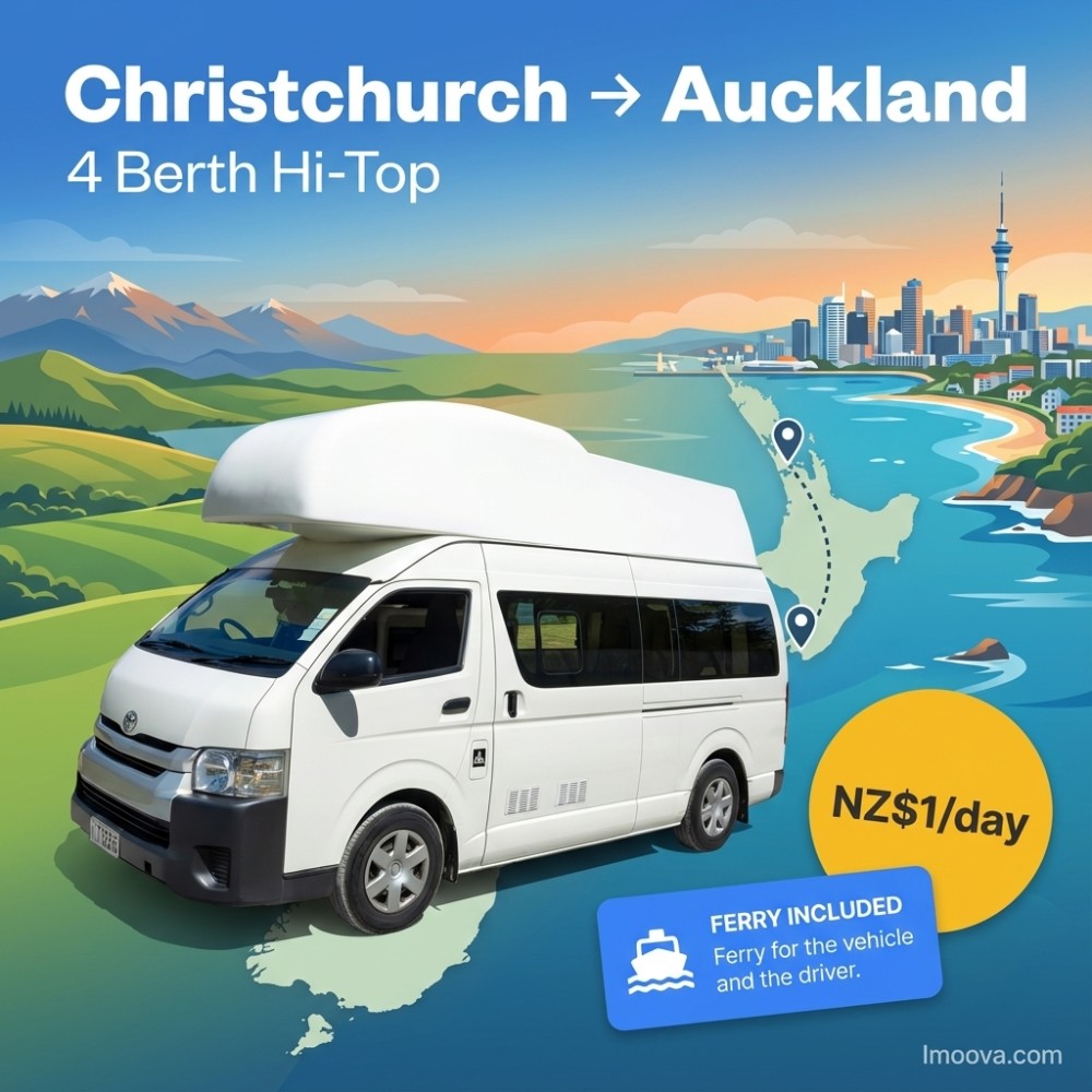 Christchurch to Auckland