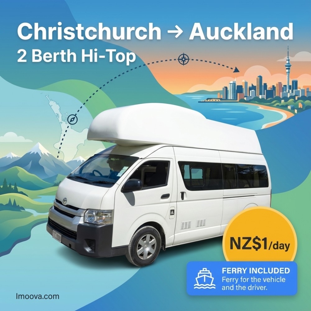 Christchurch to Auckland