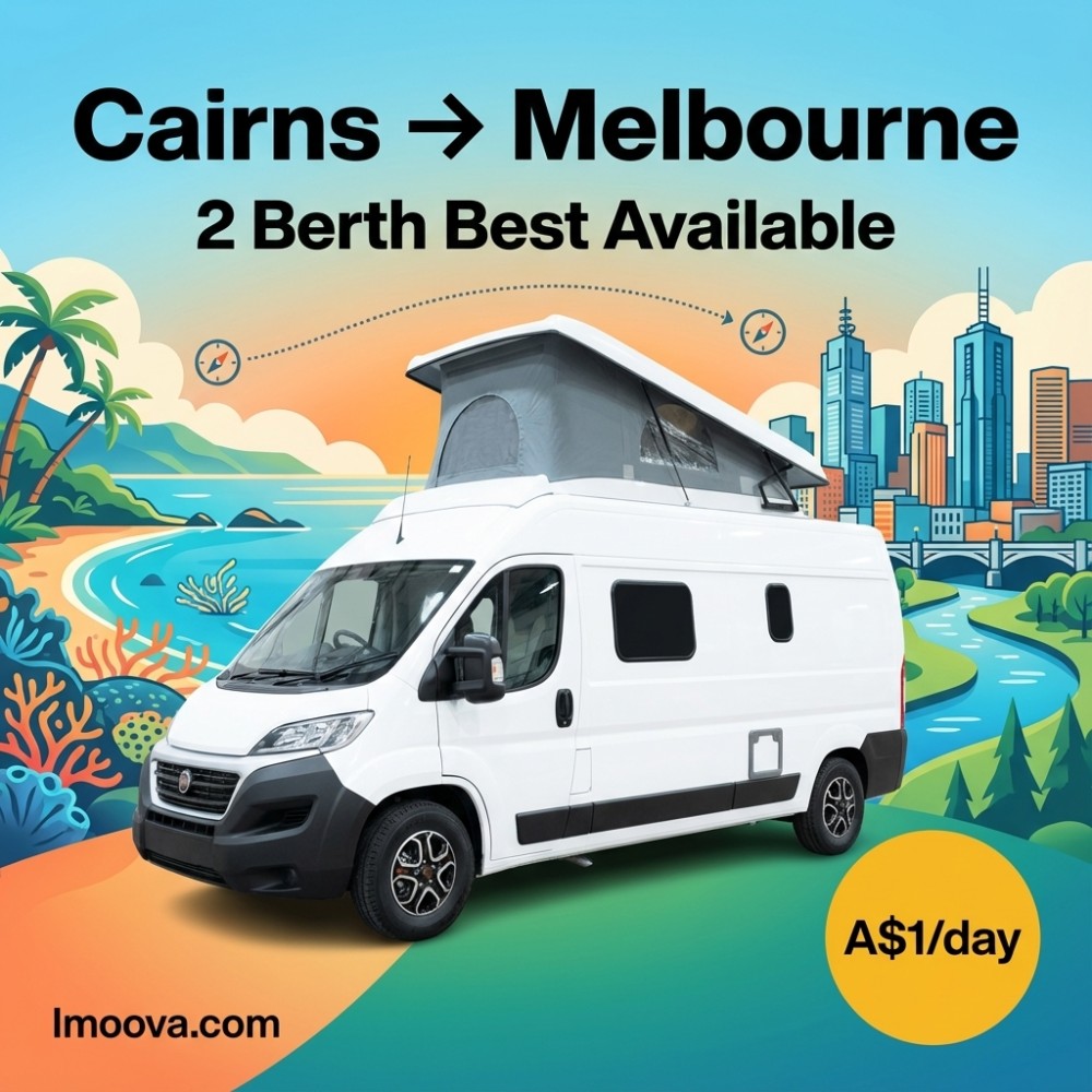 2 Berth Best Available available for relocation from Cairns to Melbourne