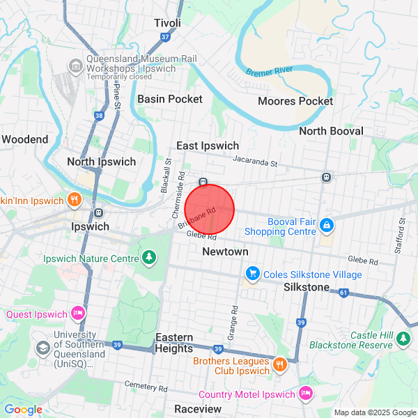 map of departure location