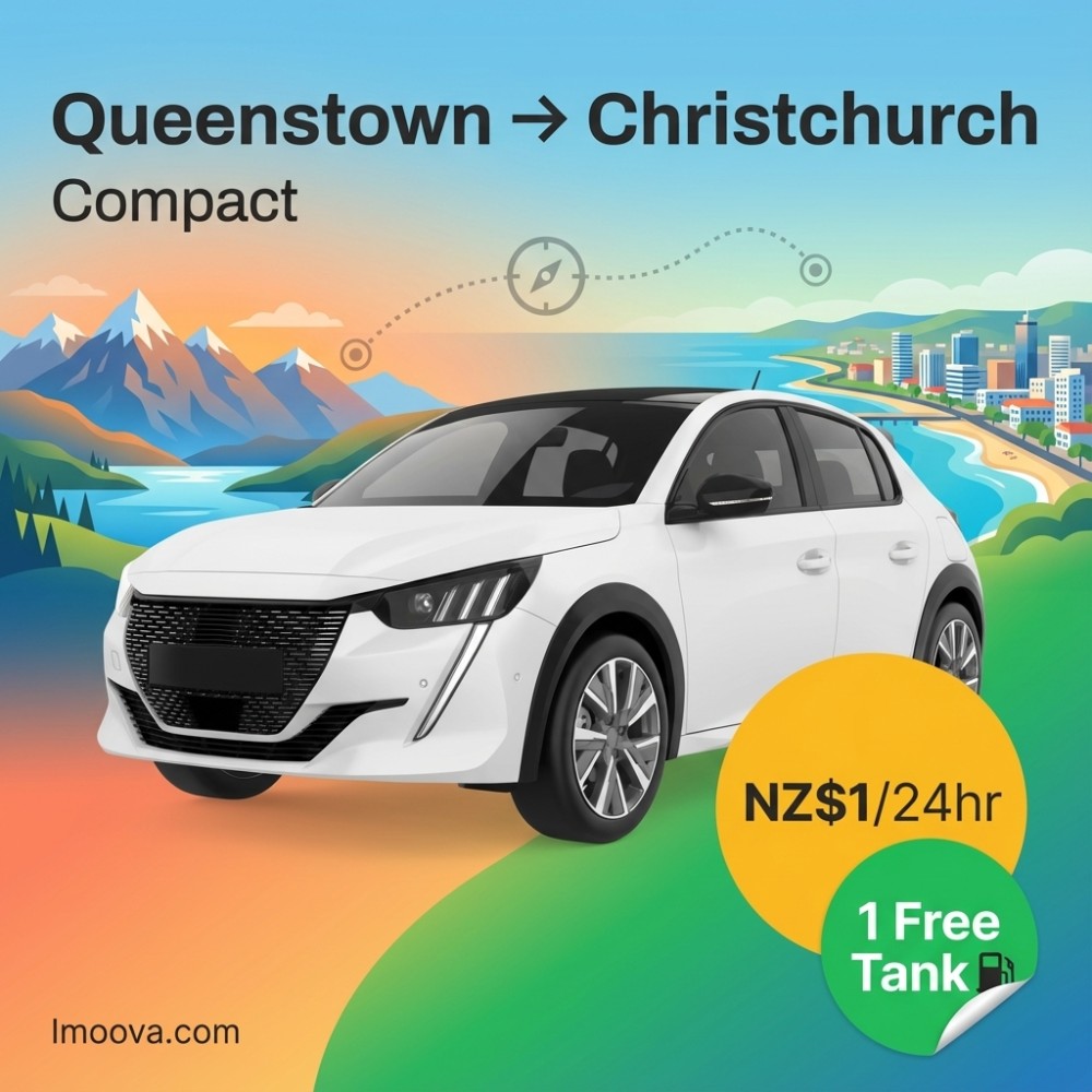 Queenstown to Christchurch