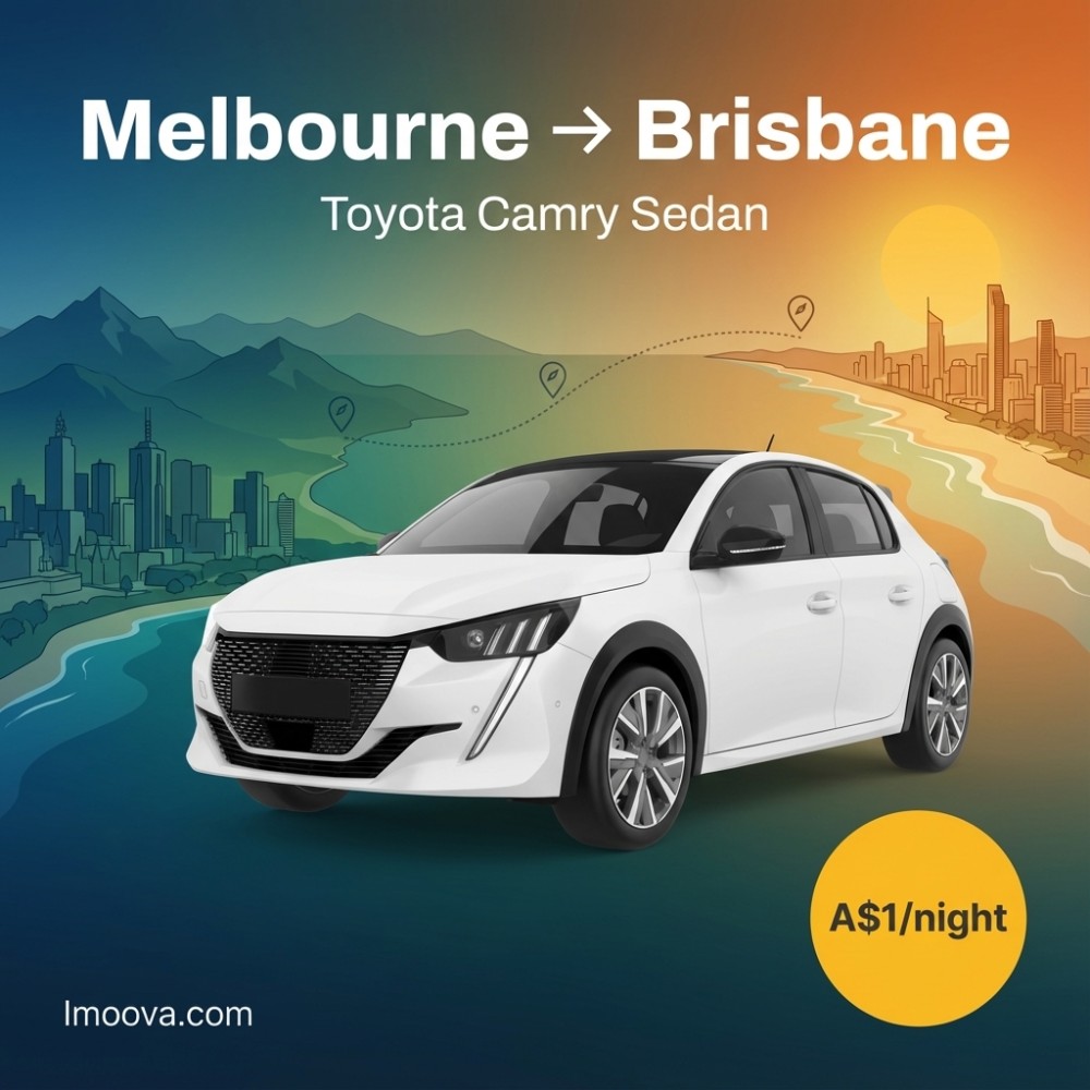 Melbourne to Brisbane