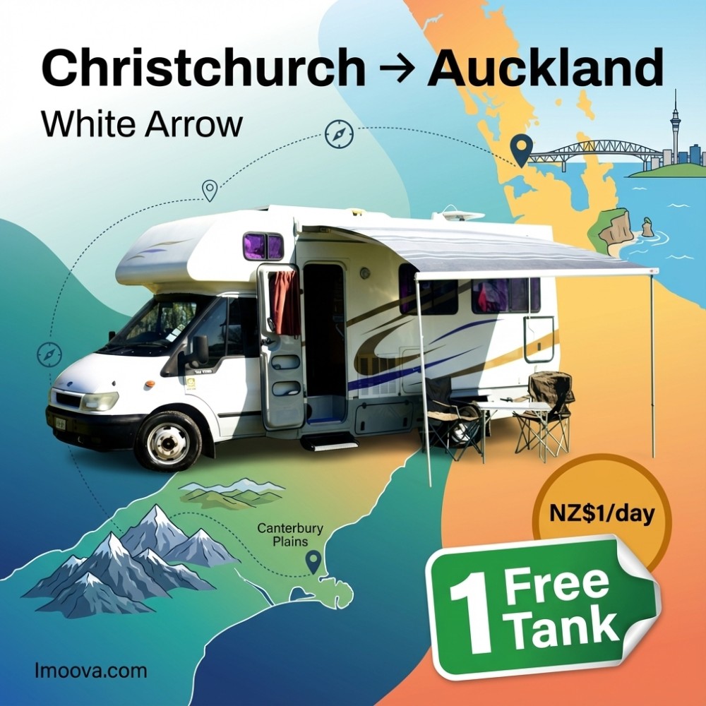 White Arrow - Christchurch to Auckland