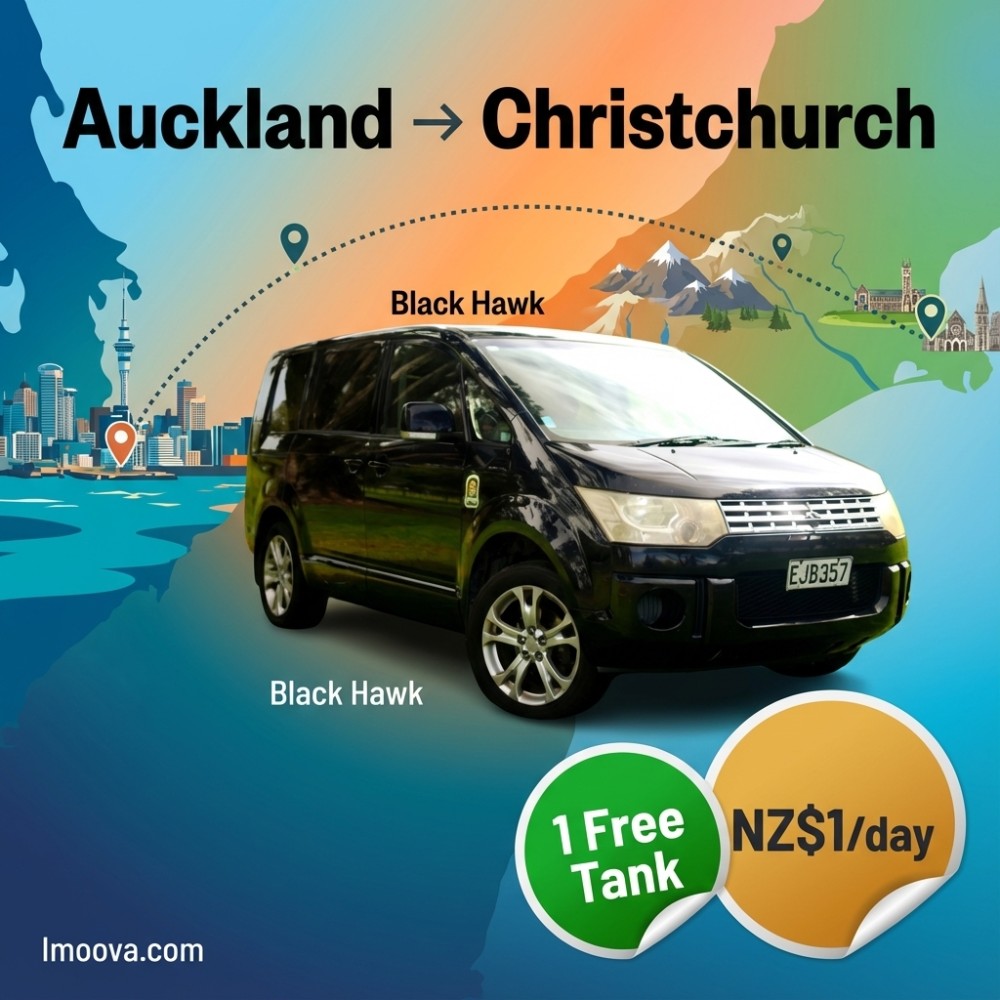 Black Hawk - Auckland to Christchurch