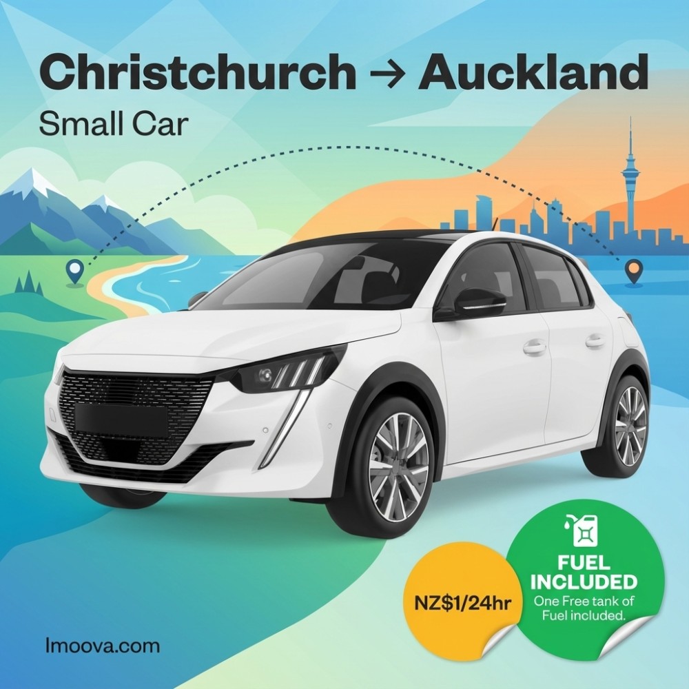 Small Car available for relocation from Christchurch to Auckland