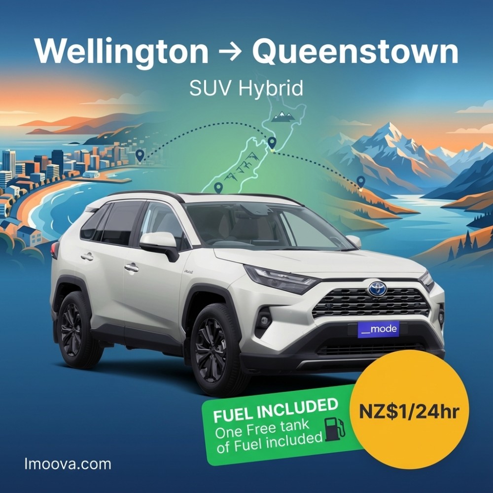 SUV Hybrid available for relocation from Wellington to Queenstown