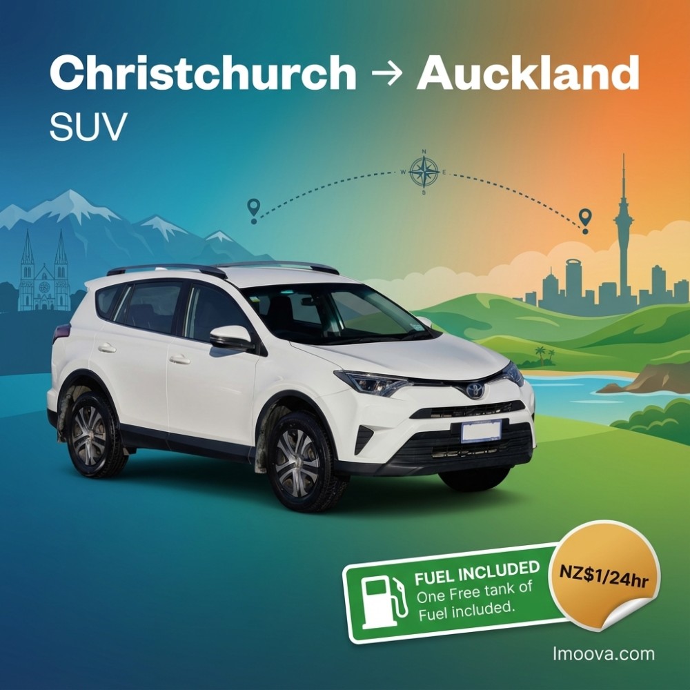 SUV available for relocation from Christchurch to Auckland