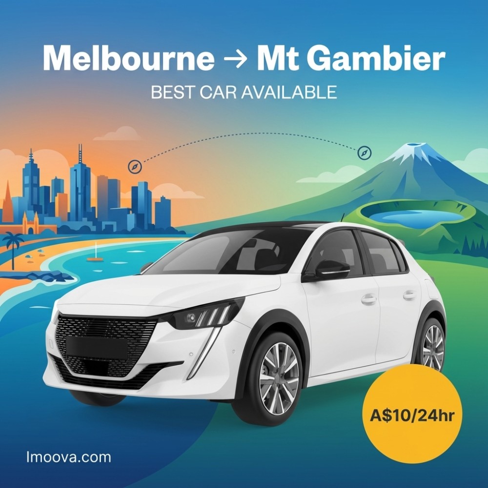 BEST CAR AVAILABLE available for relocation from Melbourne to Mt Gambier
