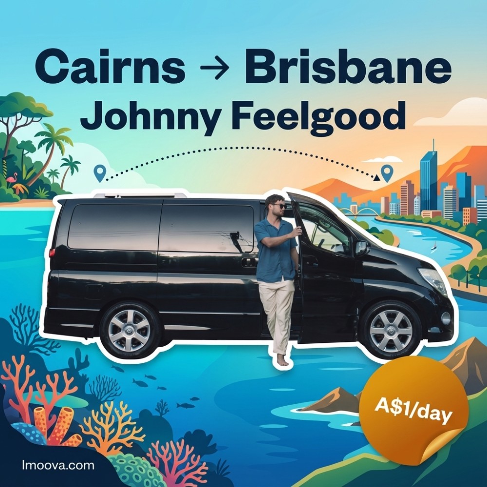 Johnny Feelgood available for relocation from Cairns to Brisbane
