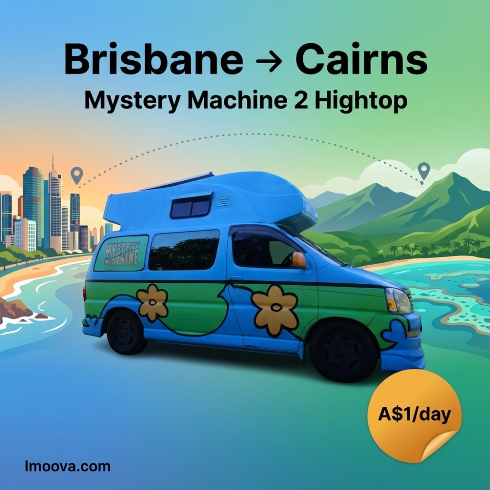 Mystery Machine 2 Hightop available for relocation from Brisbane to Cairns