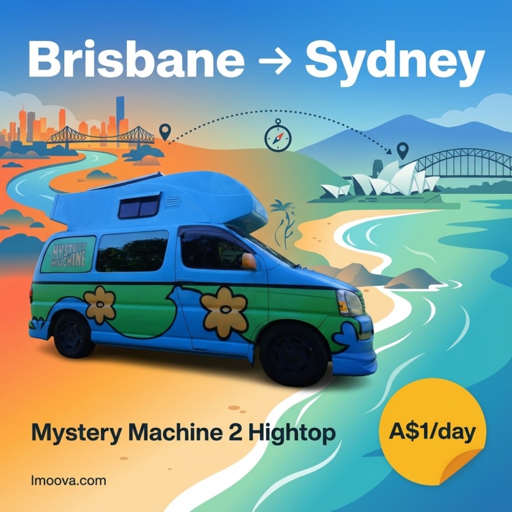 Mystery Machine 2 Hightop available for relocation from Brisbane to Sydney
