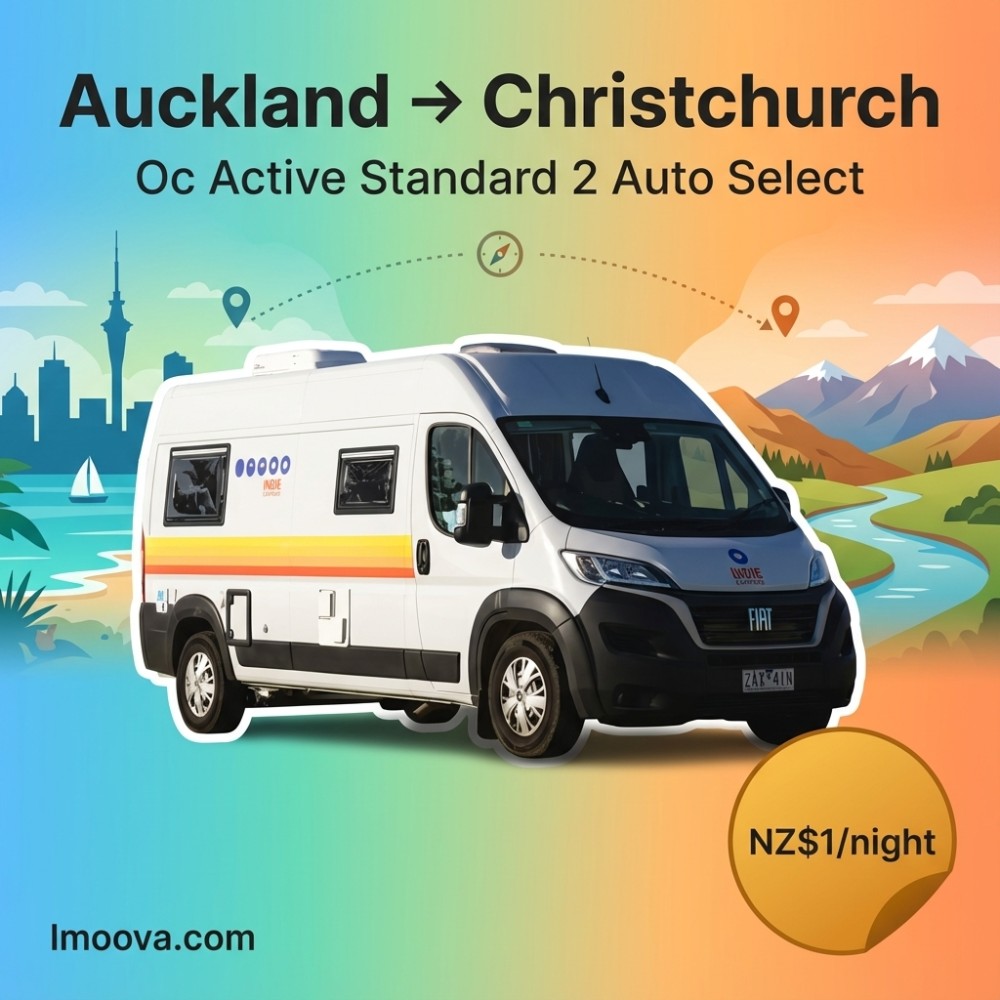 Auckland to Christchurch