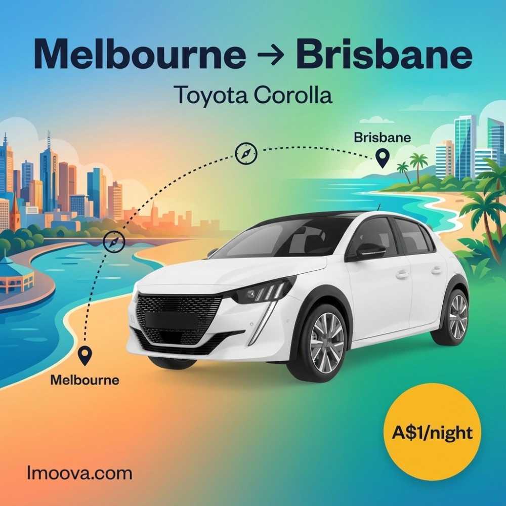 Melbourne to Brisbane