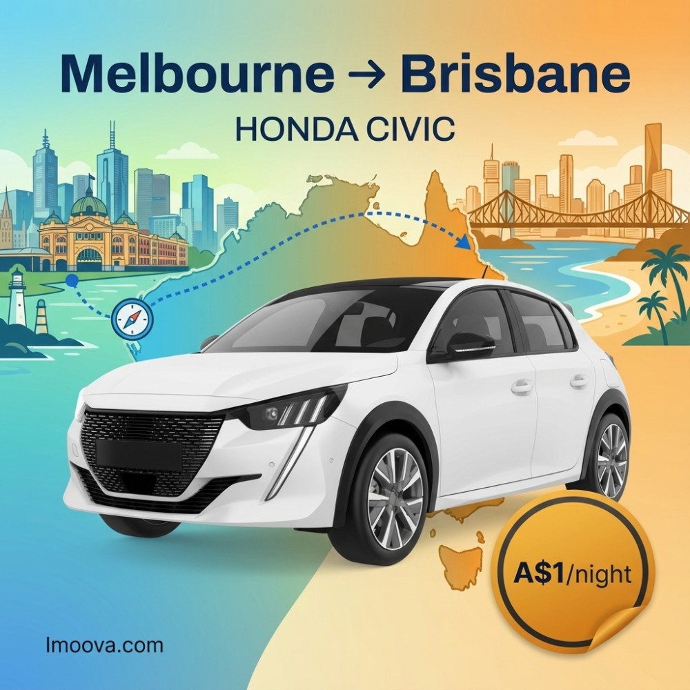 Melbourne to Brisbane