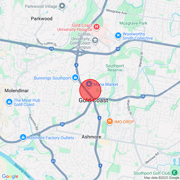 map of departure location