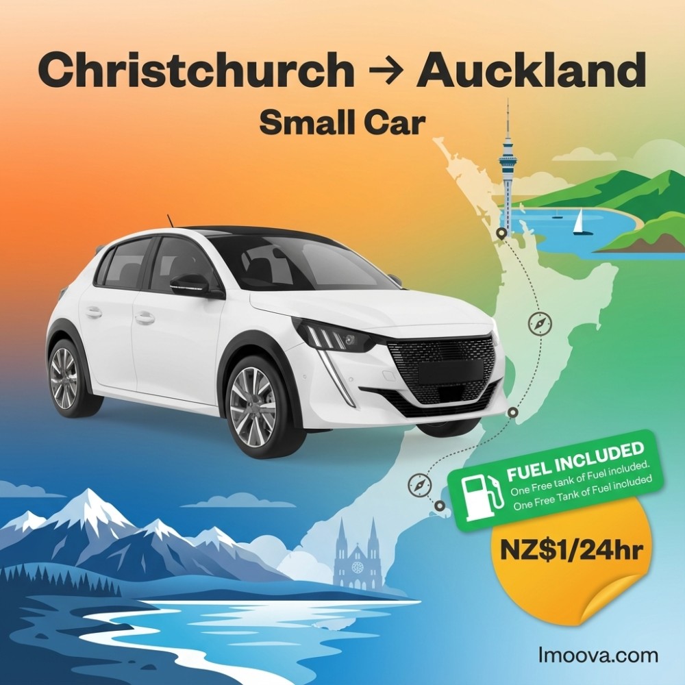 Small Car available for relocation from Christchurch to Auckland