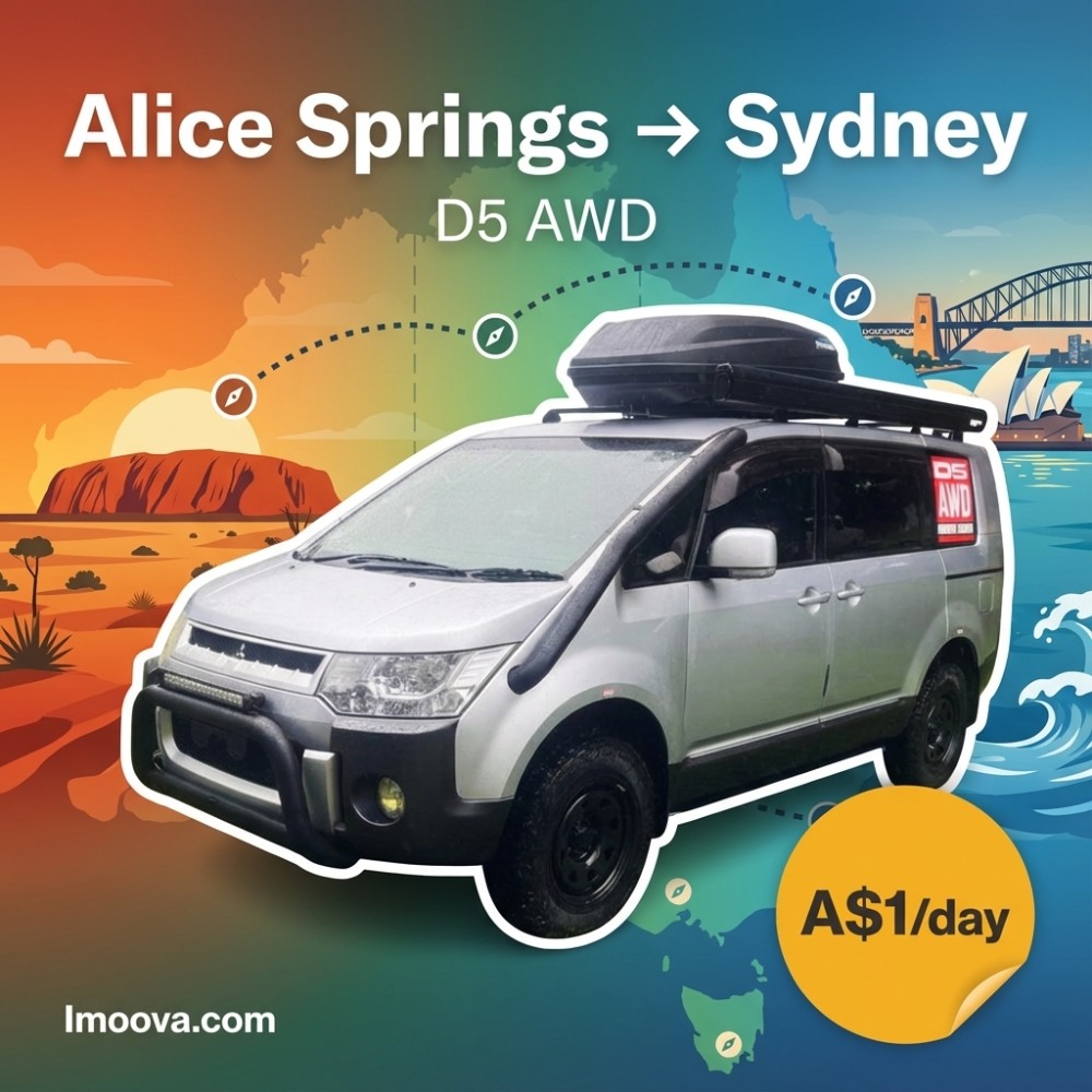 D5 AWD available for relocation from Alice Springs to Sydney
