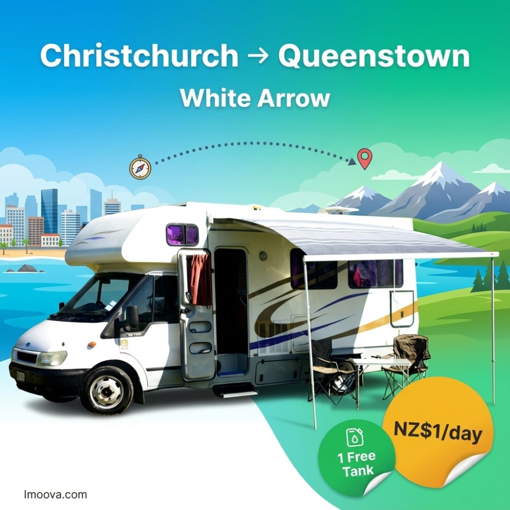 White Arrow available for relocation from Christchurch to Queenstown