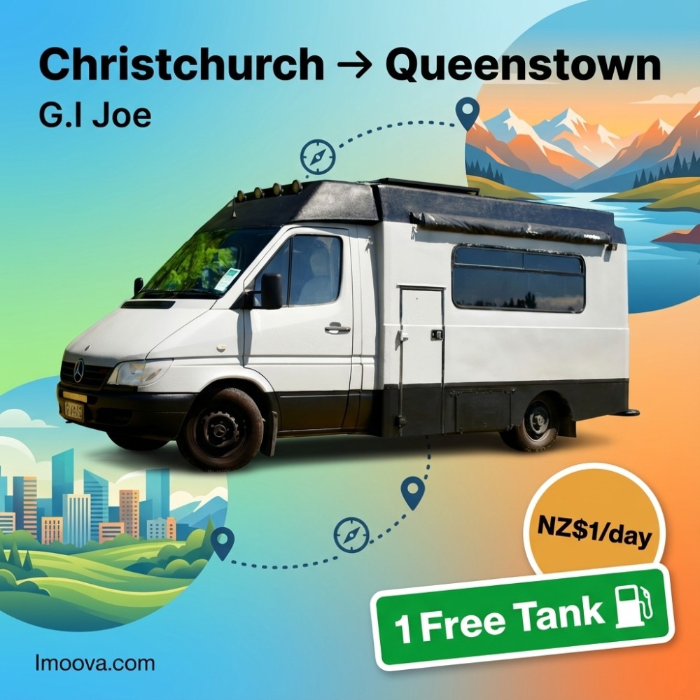 G.I Joe available for relocation from Christchurch to Queenstown