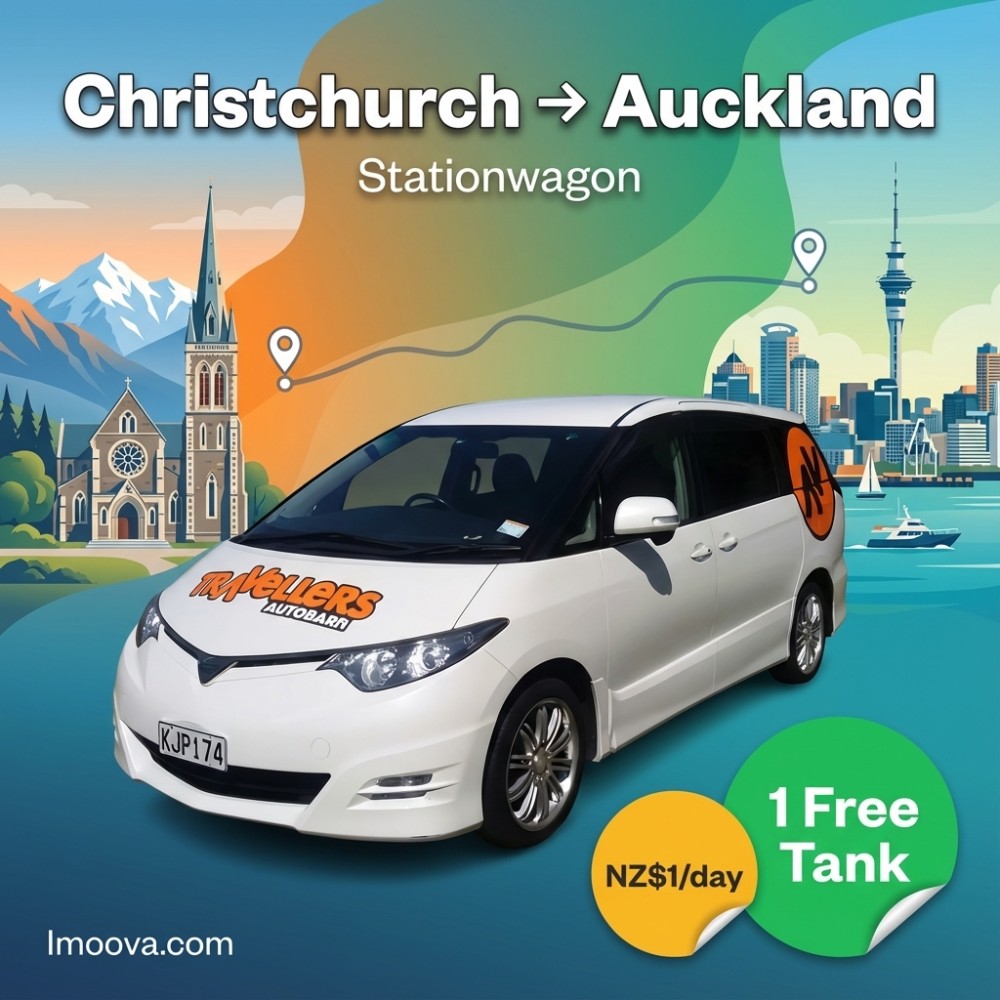 Stationwagon available for relocation from Christchurch to Auckland