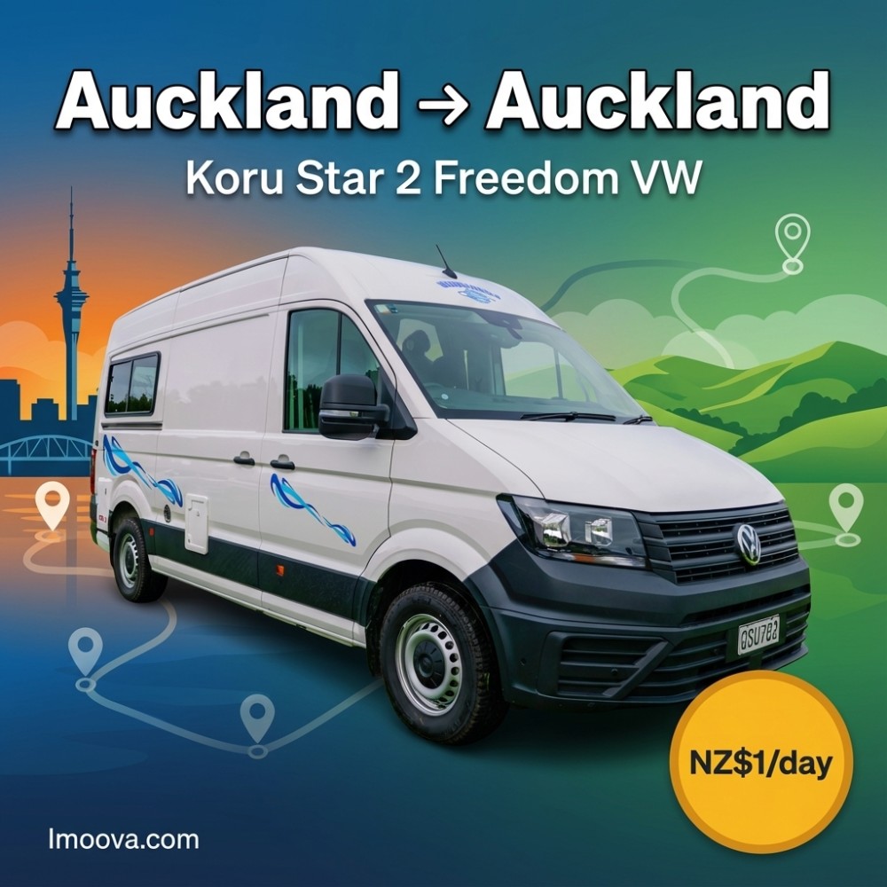 Koru Star 2 Freedom VW available for relocation from Auckland to Auckland