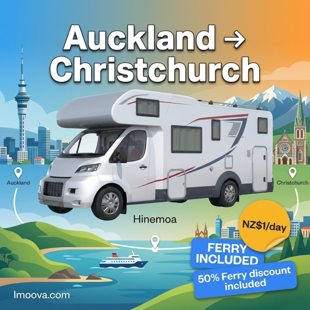Hinemoa - Auckland to Christchurch