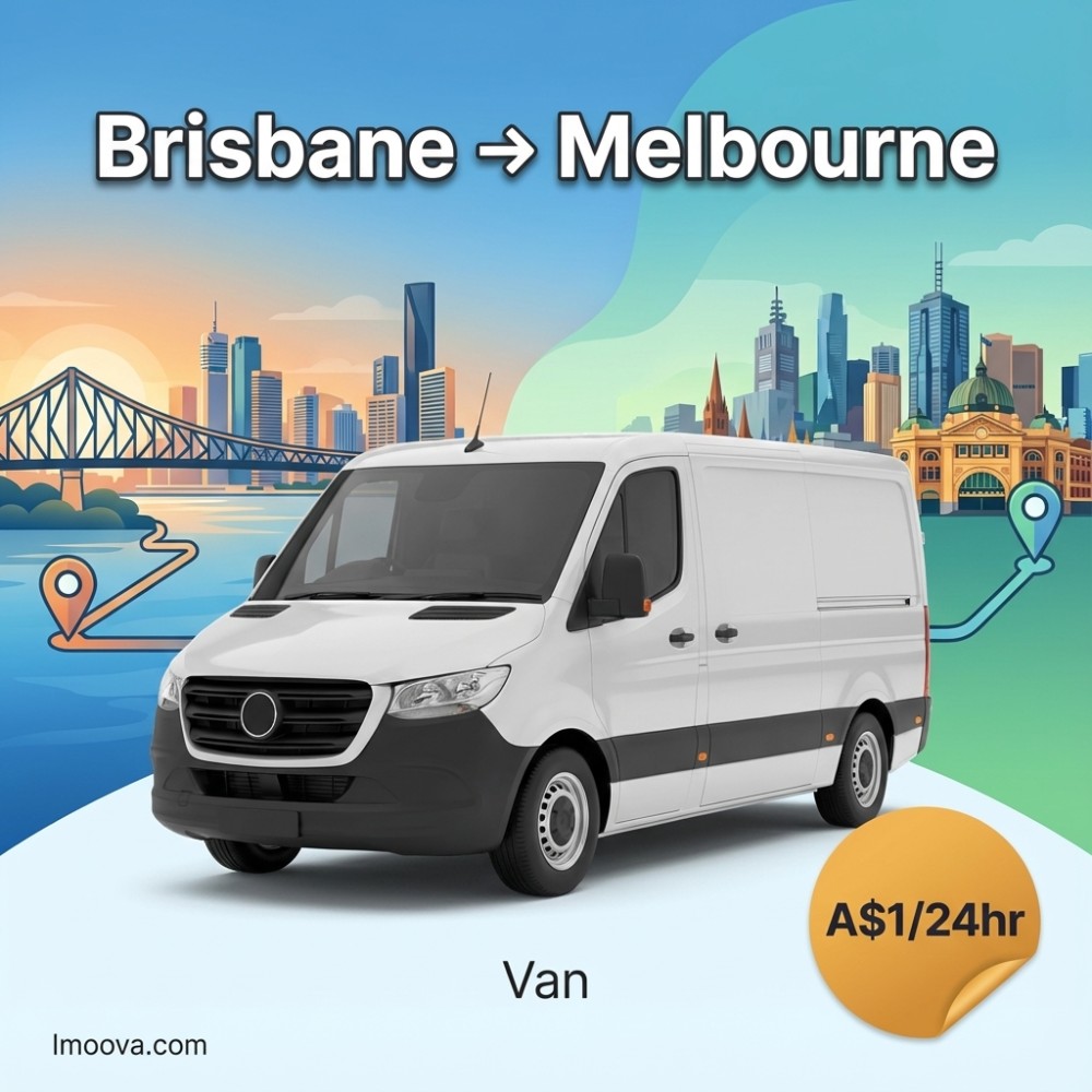 Van available for relocation from Brisbane to Melbourne