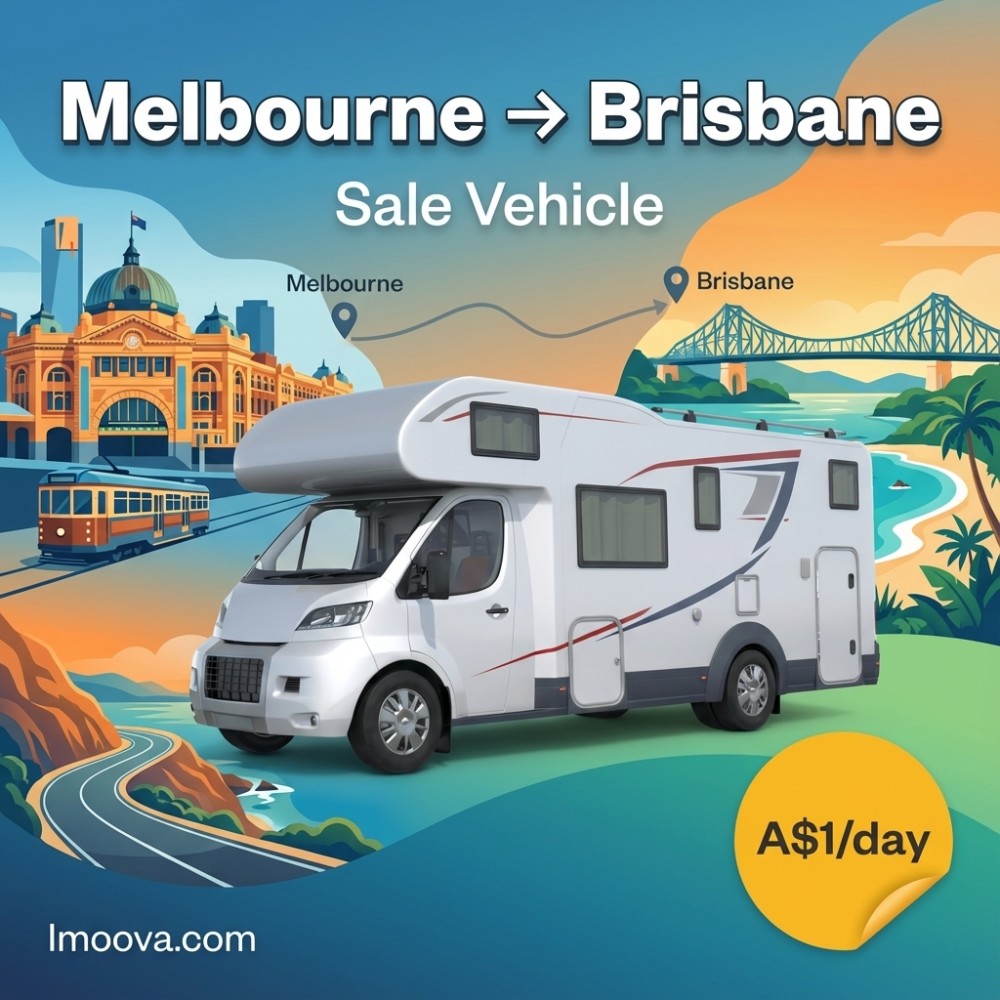 Sale Vehicle - Melbourne to Brisbane