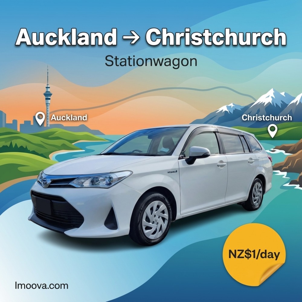 Stationwagon available for relocation from Auckland to Christchurch