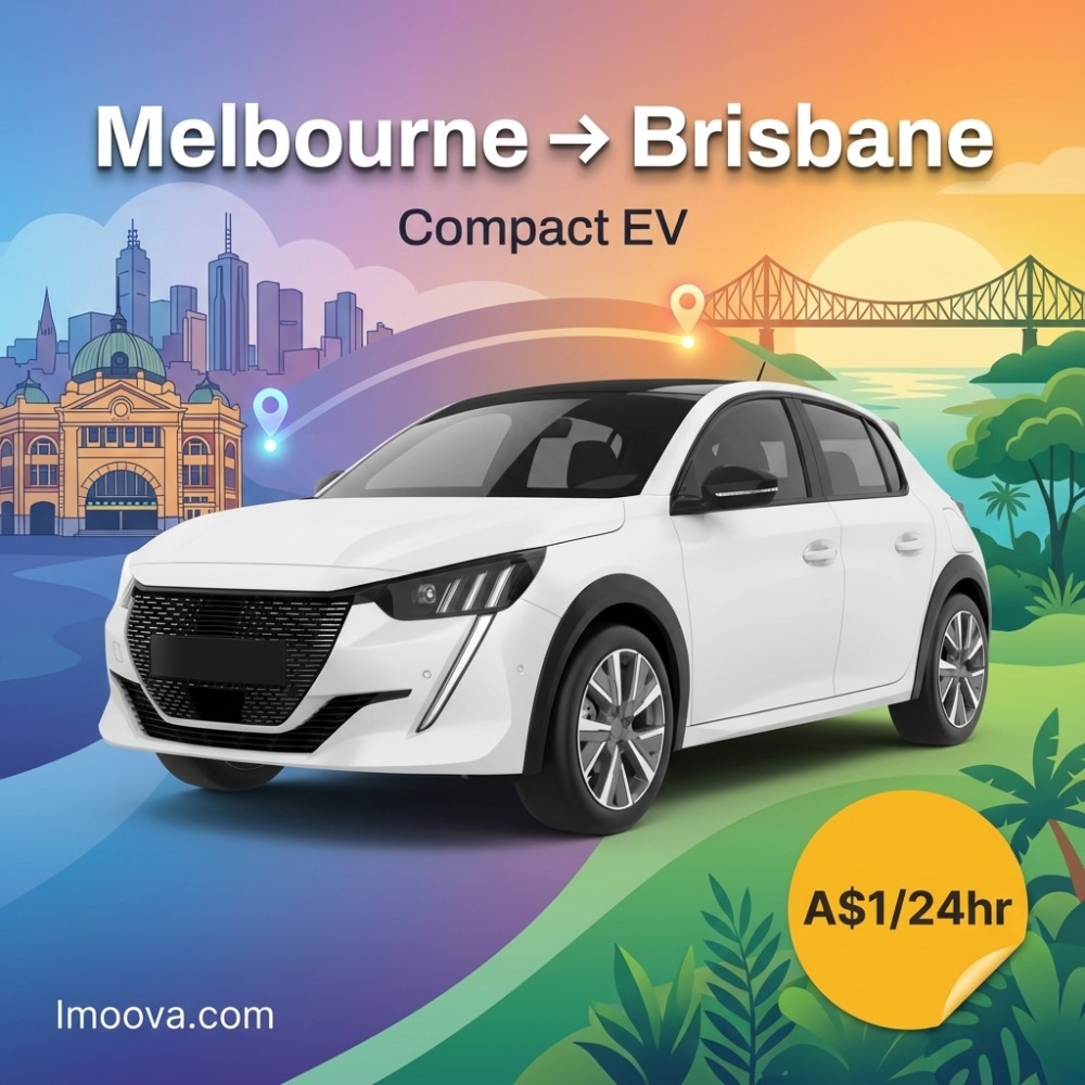 Compact EV - Melbourne to Brisbane