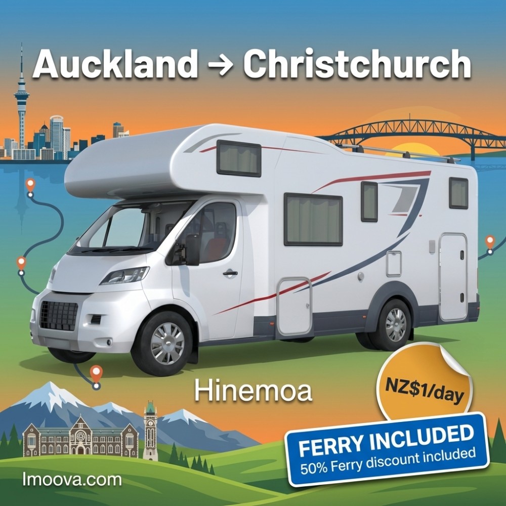 Hinemoa - Auckland to Christchurch