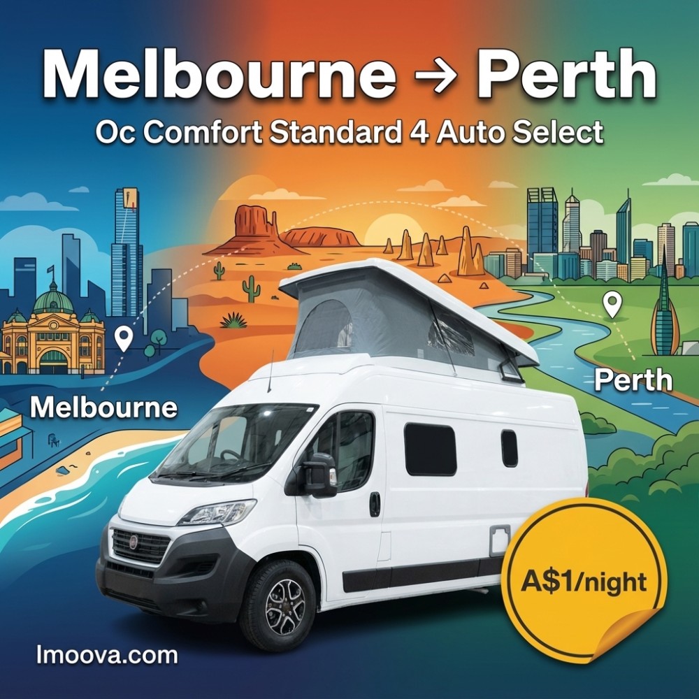 Oc Comfort Standard 4 Auto Select - Melbourne to Perth