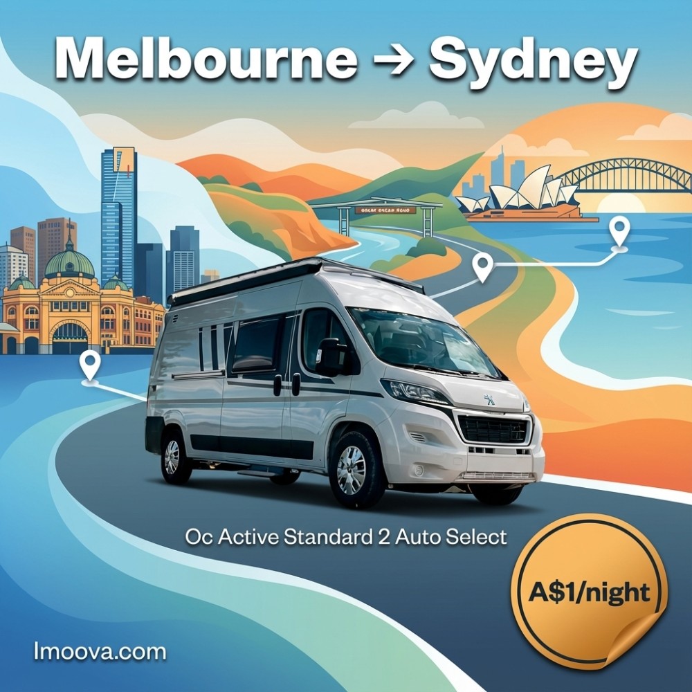 Oc Active Standard 2 Auto Select - Melbourne to Sydney