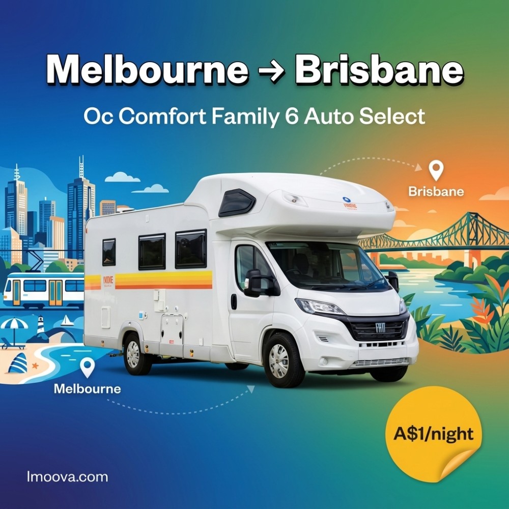 Oc Comfort Family 6 Auto Select - Melbourne to Brisbane