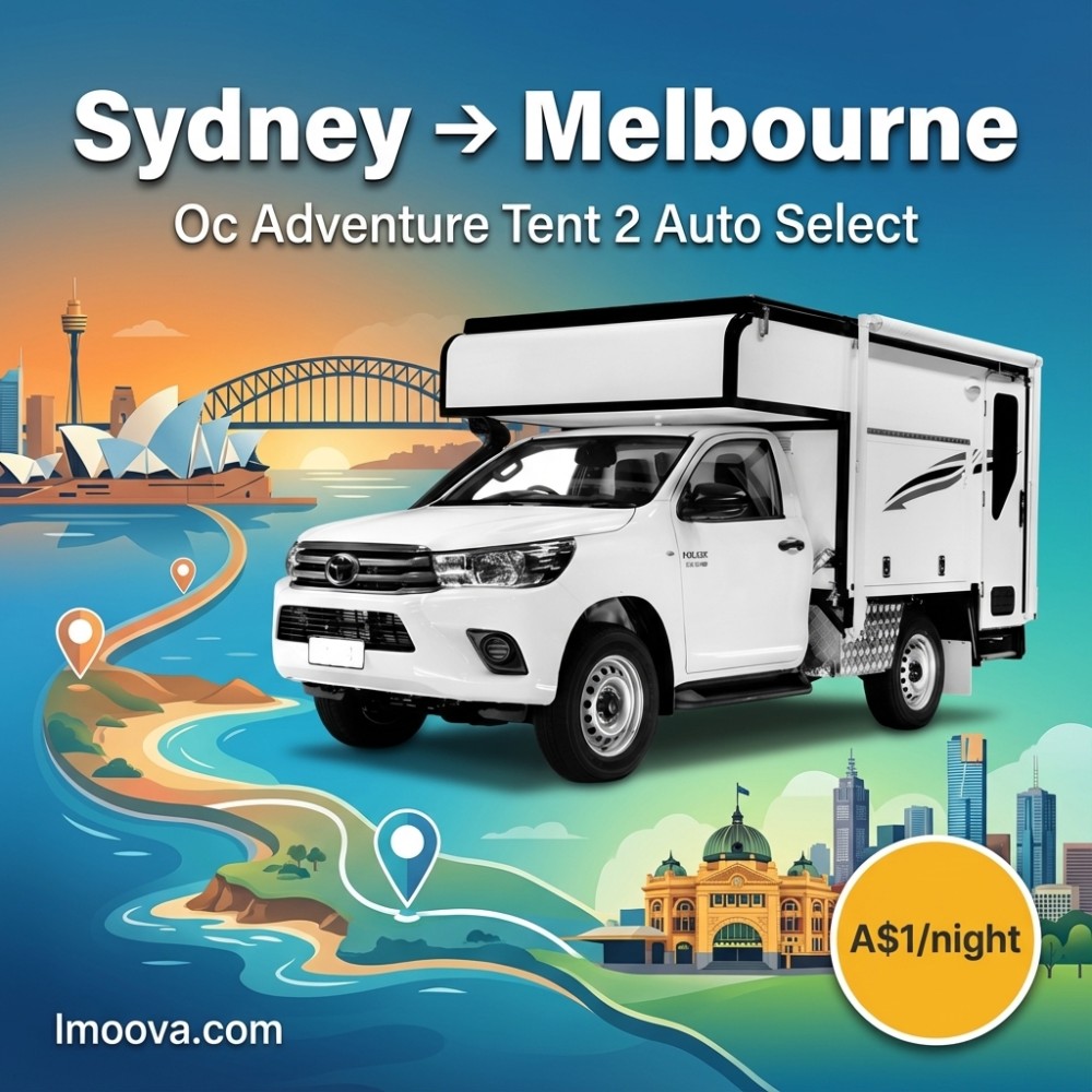 Oc Adventure Tent 2 Auto Select - Sydney to Melbourne
