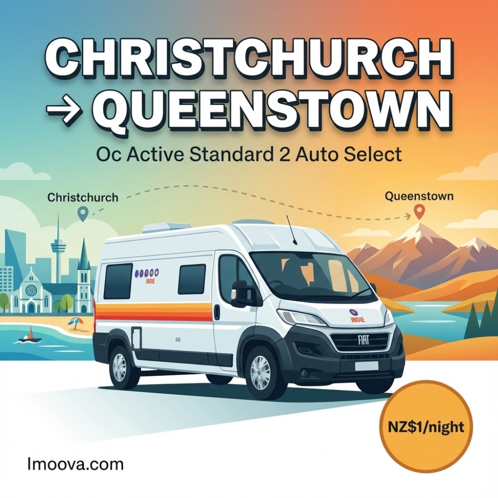 Oc Active Standard 2 Auto Select - Christchurch to Queenstown