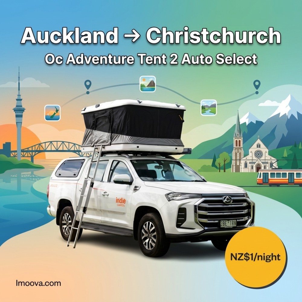 Oc Adventure Tent 2 Auto Select available for relocation from Auckland to Christchurch