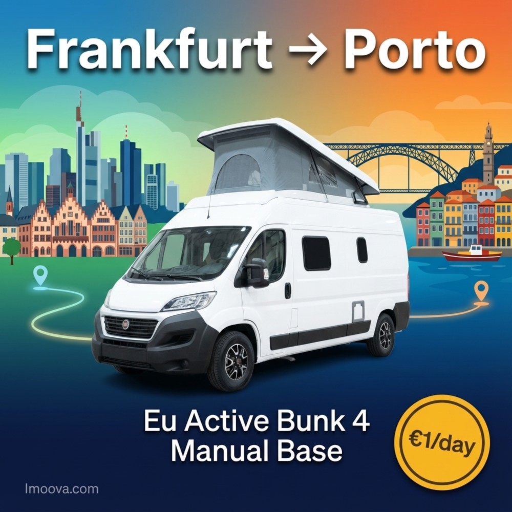Eu Active Bunk 4 Manual Base available for relocation from Frankfurt to Porto