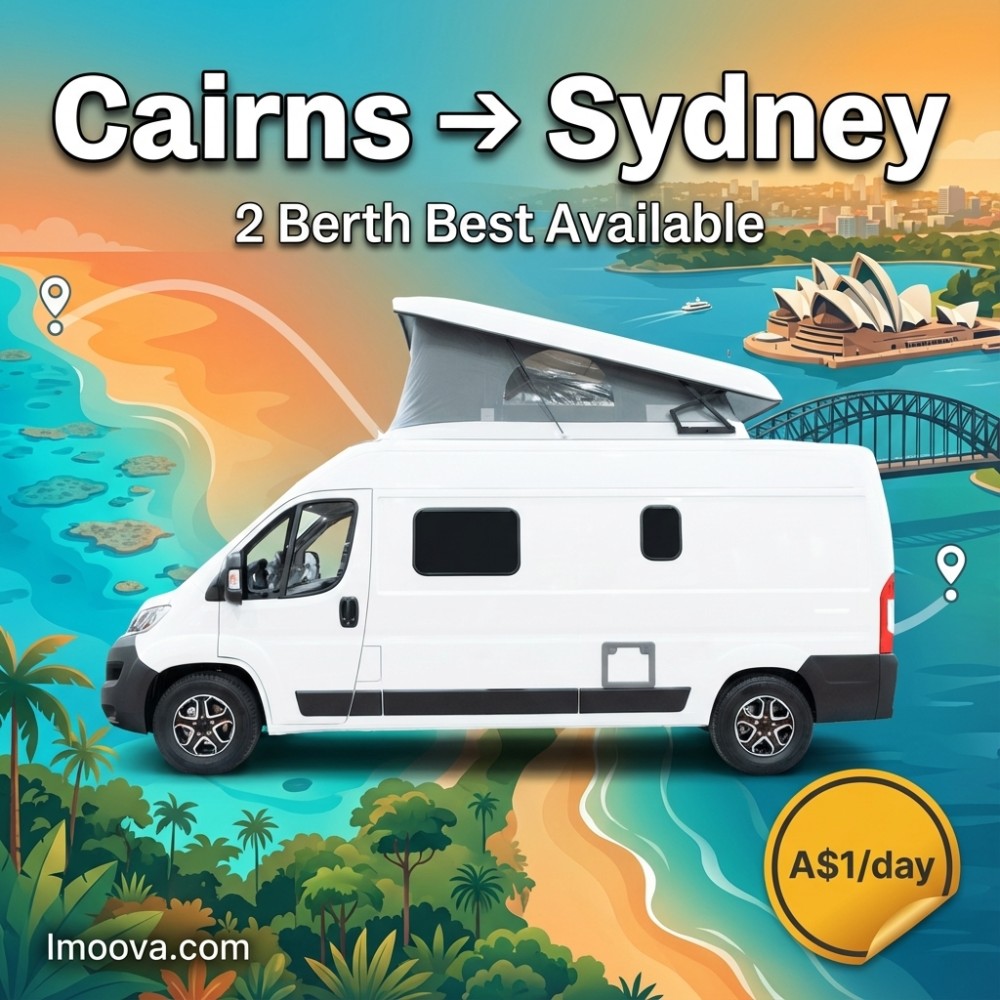 2 Berth Best Available available for relocation from Cairns to Sydney