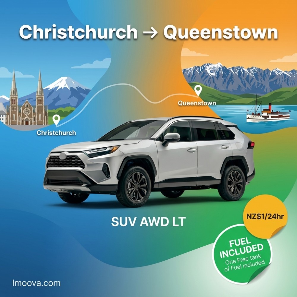 SUV AWD LT available for relocation from Christchurch to Queenstown