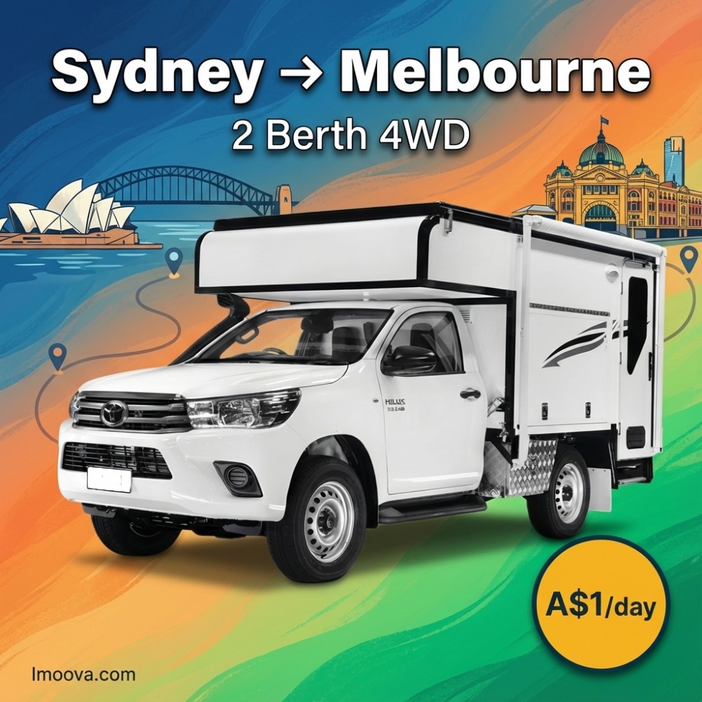 2 Berth 4WD - Sydney to Melbourne