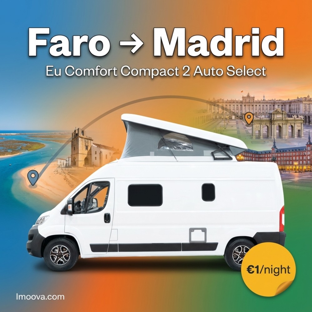 Eu Comfort Compact 2 Auto Select available for relocation from Faro to Madrid