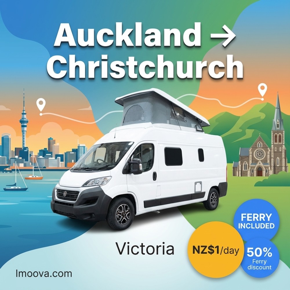 Victoria - Auckland to Christchurch