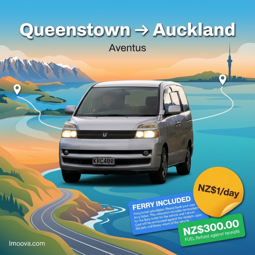 Aventus - Queenstown to Auckland