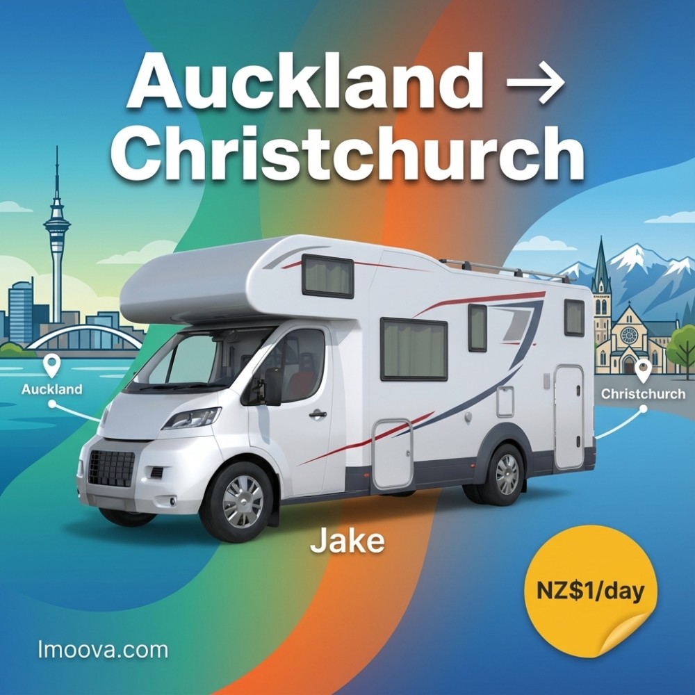 Jake - Auckland to Christchurch
